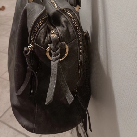 Gray Pleather Bag - Picture 7 of 8